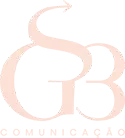 Logo vertical rosa claro da GS3 Comunicação